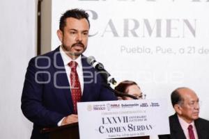 ANIVERSARIO LUCTUOSO . CARMEN SERDÁN