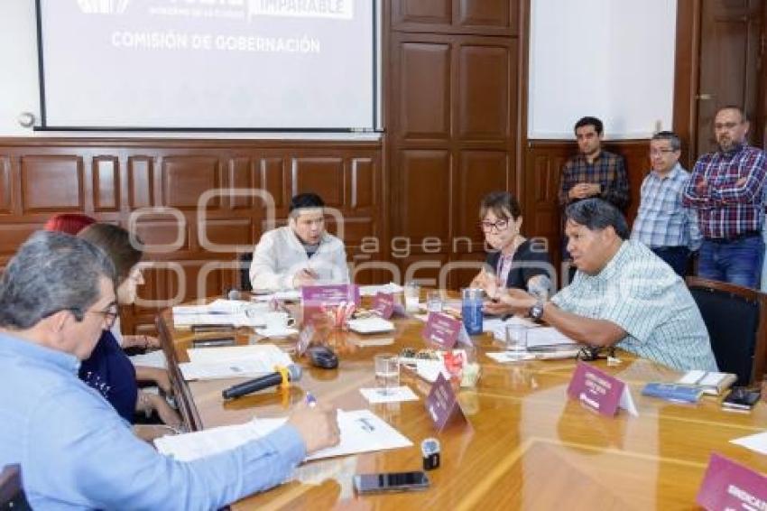 REGIDORES . COMISIÓN GOBERNACIÓN