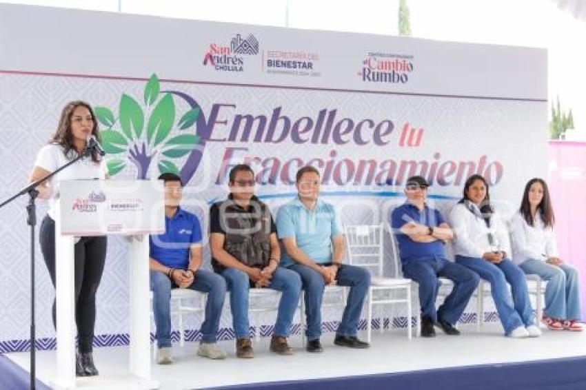 SAN ANDRÉS CHOLULA . EMBELLECE TU FRACCIONAMIENTO