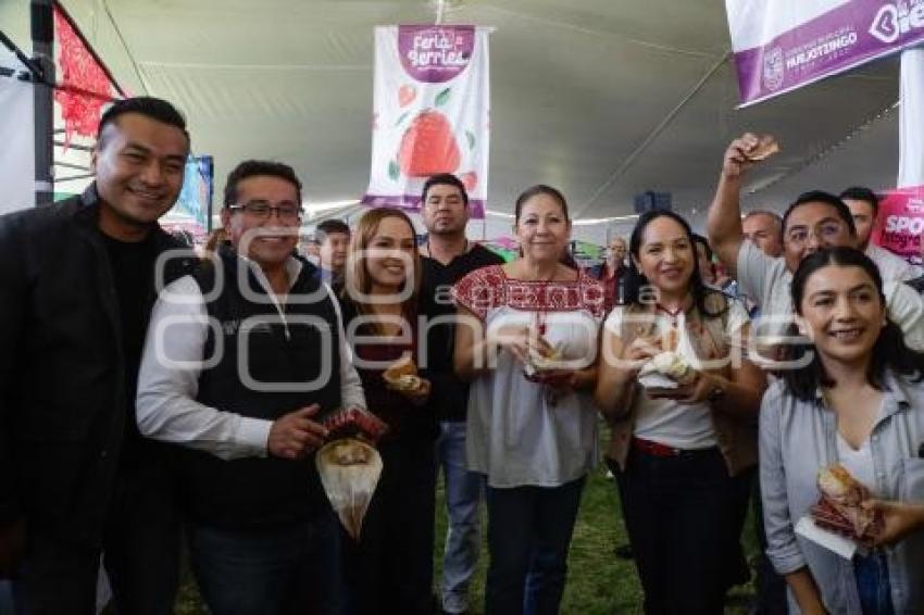 HUEJOTZINGO . FERIA DE LAS BERRIES