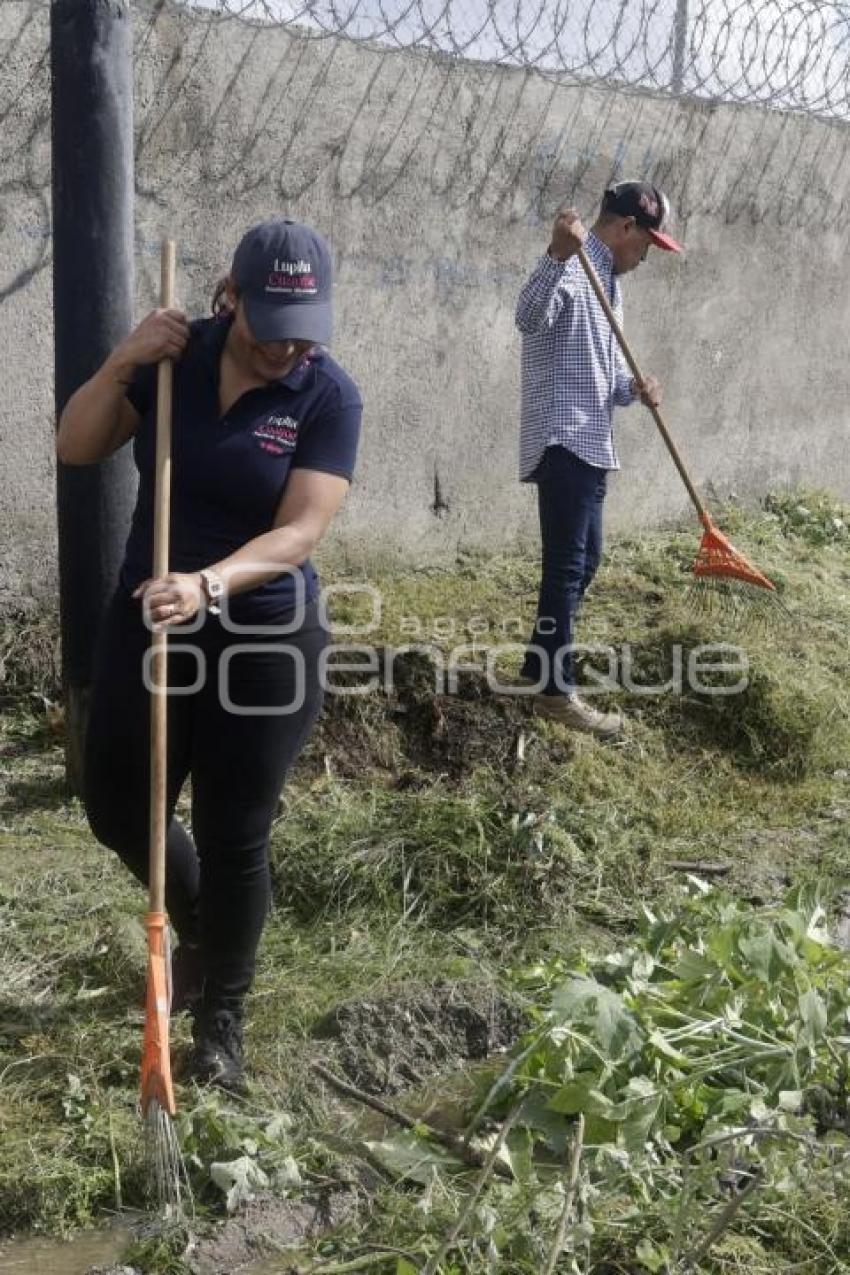 SAN ANDRÉS CHOLULA . JORNADA DE LIMPIEZA