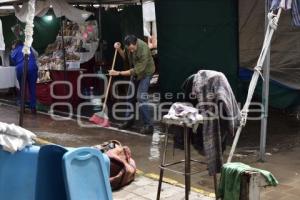 TLAXCALA . LIMPIEZA LLUVIA