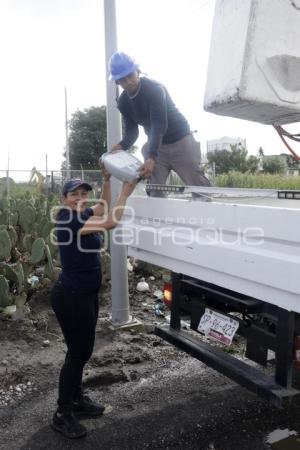 SAN ANDRÉS CHOLULA . JORNADA DE LIMPIEZA