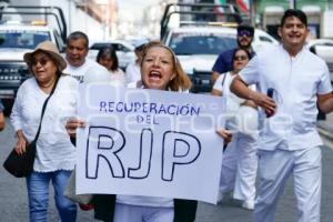IMSS . MANIFESTACIÓN