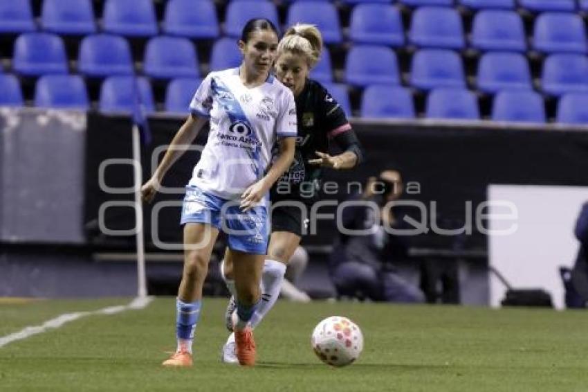 FÚTBOL FEMENIL . PUEBLA VS LEÓN