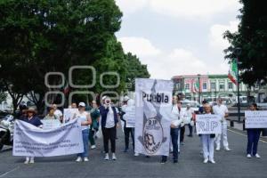 IMSS . MANIFESTACIÓN