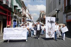 IMSS . MANIFESTACIÓN