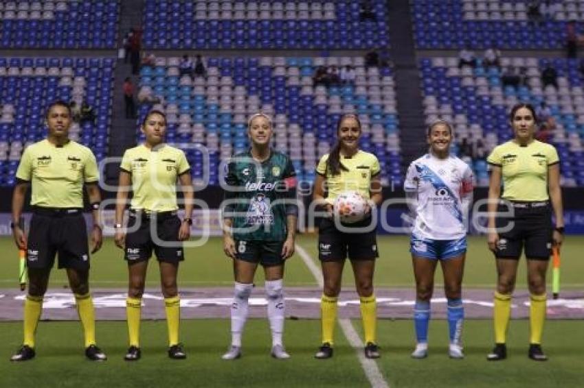 FÚTBOL FEMENIL . PUEBLA VS LEÓN