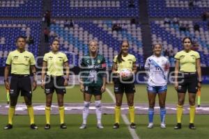 FÚTBOL FEMENIL . PUEBLA VS LEÓN