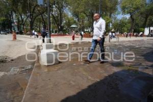 TLAXCALA . LIMPIEZA LLUVIA