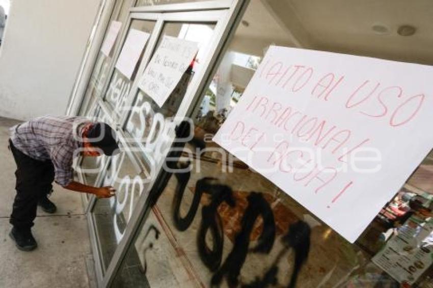 MANIFESTACIÓN . CONAGUA