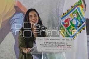 GOBIERNO ESTATAL . APOYO CAMPO