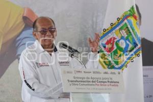 GOBIERNO ESTATAL . APOYO CAMPO