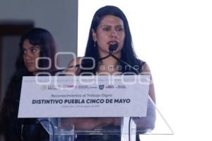 GOBIERNO ESTATAL . DISTINTIVO CINCO DE MAYO