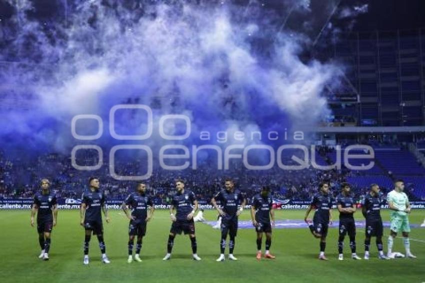 FÚTBOL . CLUB PUEBLA VS MONTERREY