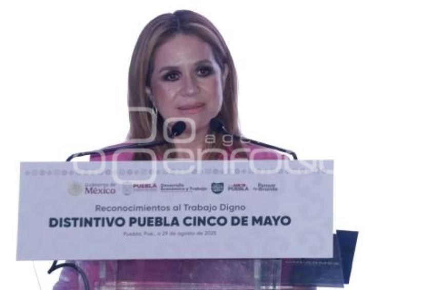 GOBIERNO ESTATAL . DISTINTIVO CINCO DE MAYO