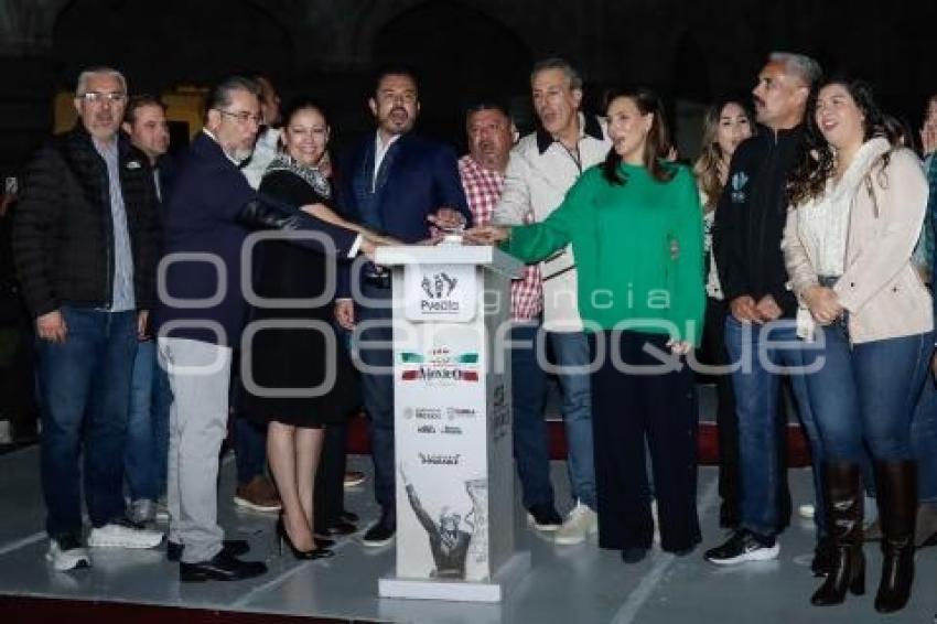 ENCENDIDO . ILUMINACIÓN DE FIESTAS PATRIAS