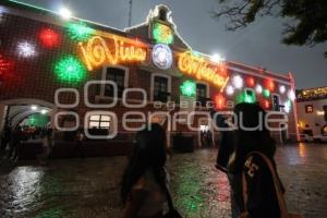 ATLIXCO . LUCES TRICOLOR