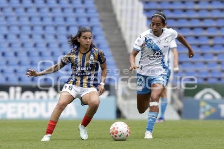 FÚTBOL FEMENIL . PUEBLA VS SAN LUIS
