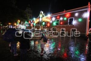 ATLIXCO . LUCES TRICOLOR
