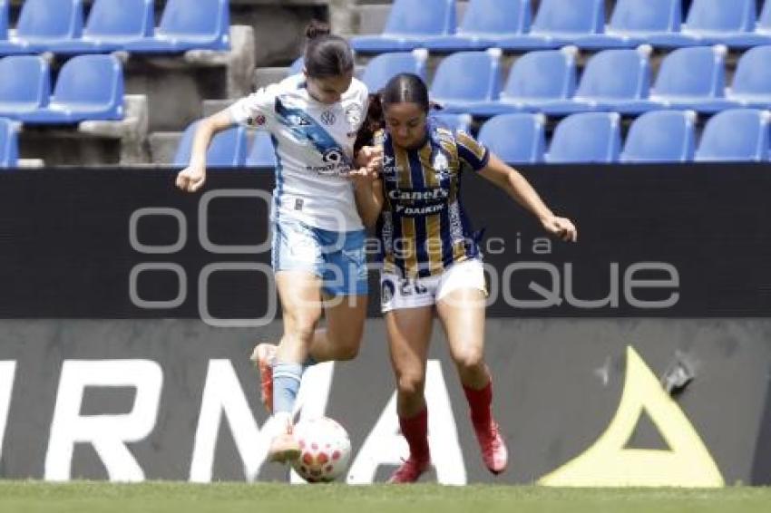 FÚTBOL FEMENIL . PUEBLA VS SAN LUIS
