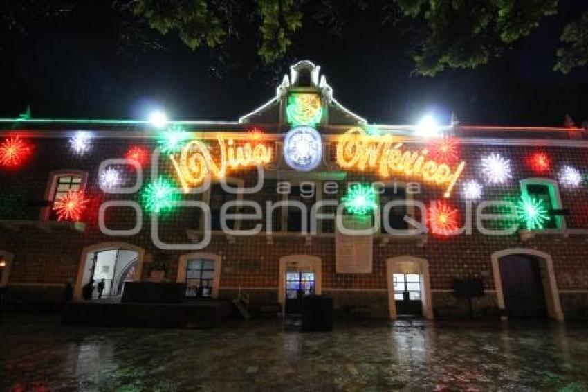 ATLIXCO . LUCES TRICOLOR