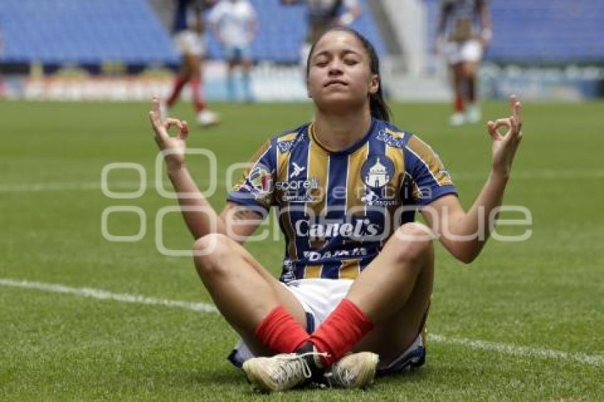 FÚTBOL FEMENIL . PUEBLA VS SAN LUIS