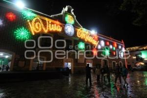 ATLIXCO . LUCES TRICOLOR