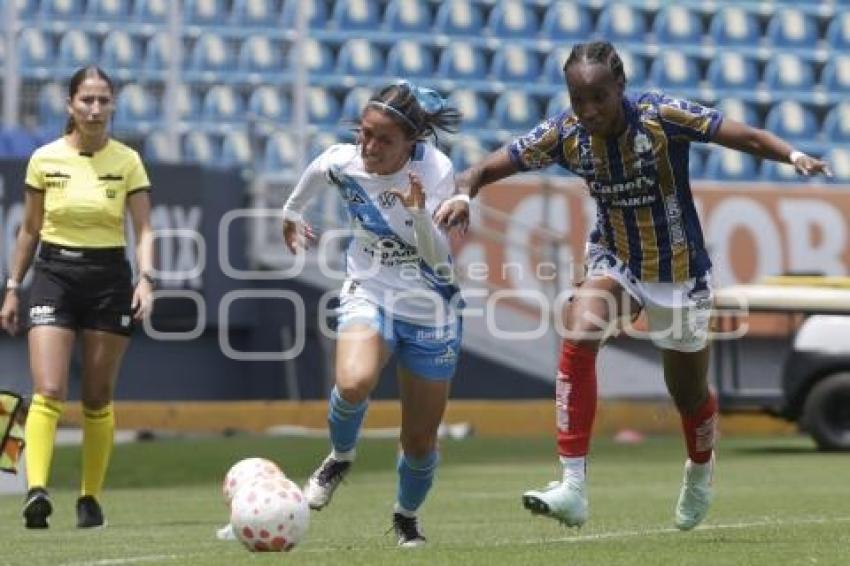FÚTBOL FEMENIL . PUEBLA VS SAN LUIS