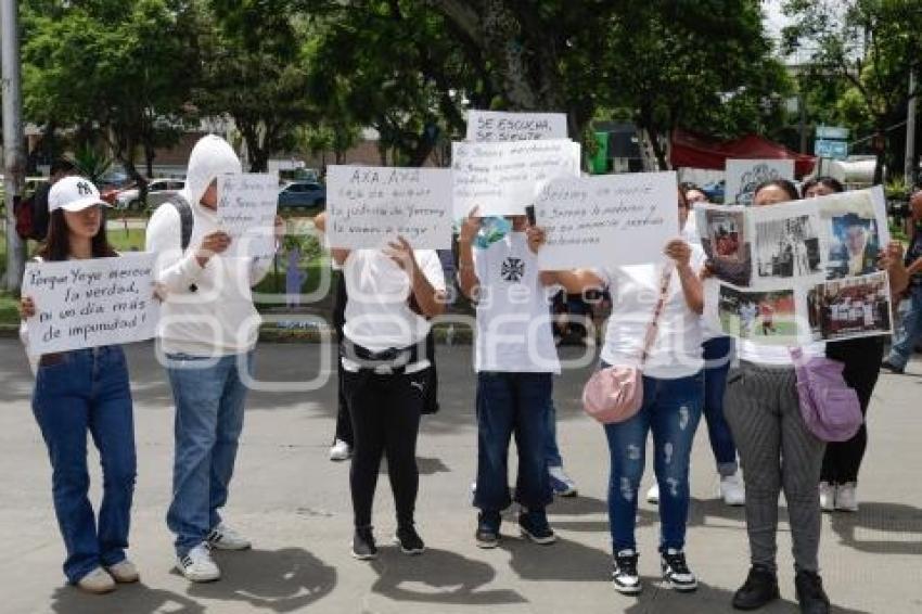 MANIFESTACIÓN . CASO YEREMY ESPINOSA