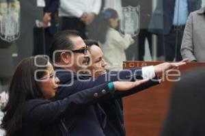 TLAXCALA . PROTESTA PODER JUDICIAL