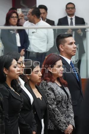 TLAXCALA . PROTESTA PODER JUDICIAL
