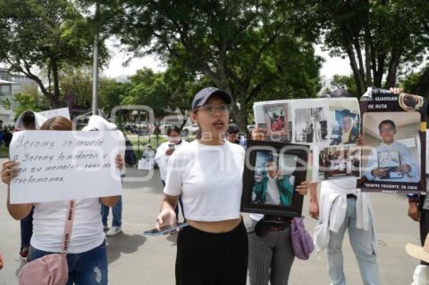MANIFESTACIÓN . CASO YEREMY ESPINOSA
