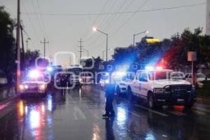 AUTOBÚS NORMALISTAS DETENIDO