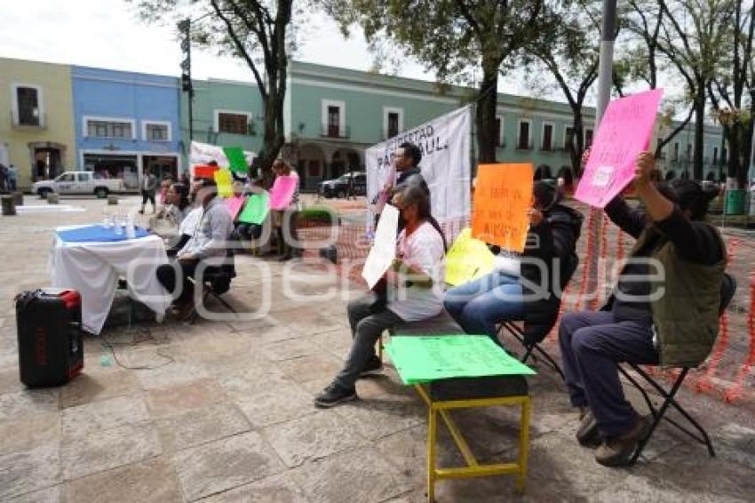 TLAXCALA . MANIFESTACIÓN SAÚL ROSALES