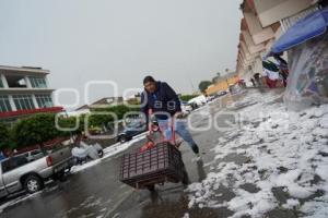 TLAXCALA . GRANIZADA