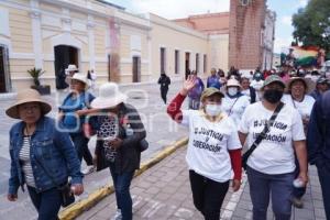 TLAXCALA . MANIFESTACIÓN SAÚL ROSALES