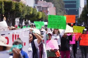 TLAXCALA . MANIFESTACIÓN SAÚL ROSALES