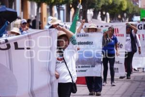 TLAXCALA . MANIFESTACIÓN SAÚL ROSALES