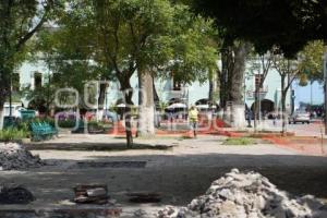 TLAXCALA . REHABILITACIÓN PLAZA CONSTITUCIÓN