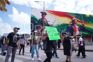 TLAXCALA . MANIFESTACIÓN SAÚL ROSALES
