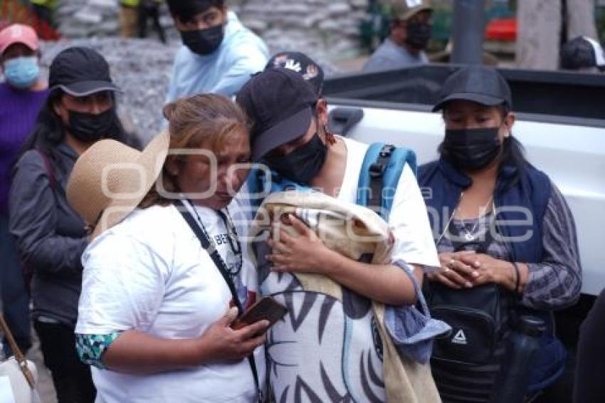 TLAXCALA . MANIFESTACIÓN SAÚL ROSALES