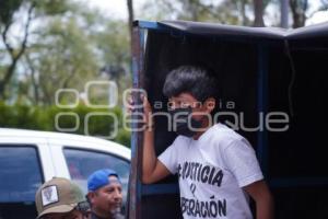 TLAXCALA . MANIFESTACIÓN SAÚL ROSALES