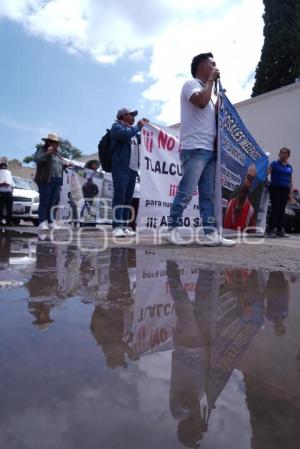 TLAXCALA . MANIFESTACIÓN SAÚL ROSALES