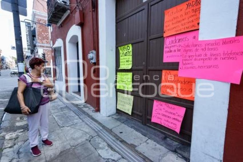 SECRETARÍA DE LAS MUJERES . MANIFESTACIÓN