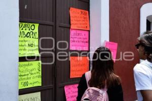 SECRETARÍA DE LAS MUJERES . MANIFESTACIÓN