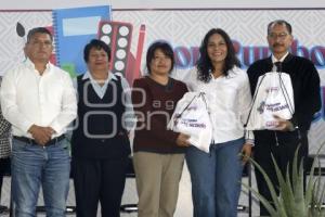 SAN ANDRÉS CHOLULA . ENTREGA KITS ESCOLARES