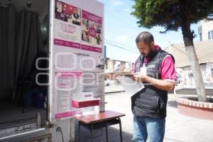 TLAXCALA . UNIDAD MÓVIL INE
