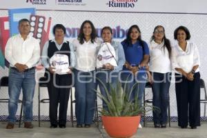 SAN ANDRÉS CHOLULA . ENTREGA KITS ESCOLARES