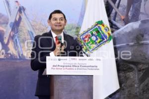 GOBIERNO ESTATAL . OBRA COMUNITARIA